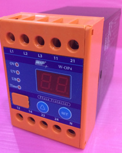 Digital Phase Protector W-OP4 “WIP” Under,Over and Unbalance